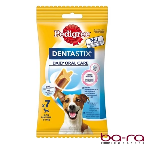 Állateledel jutalomfalat PEDIGREE Denta Stix Daily Oral Care kistestű kutyáknak