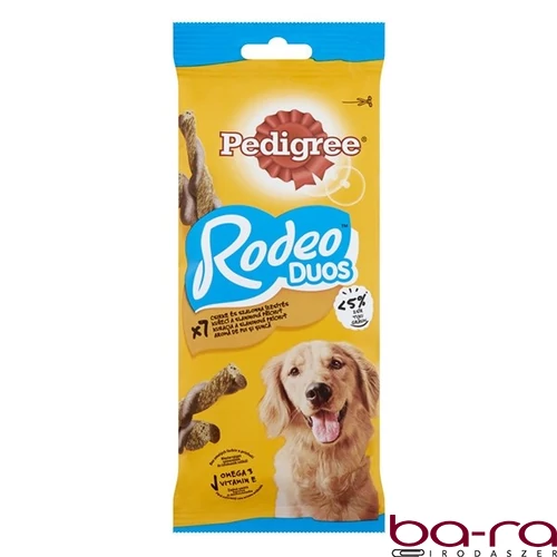 Állateledel jutalomfalat PEDIGREE Rodeo Duo kutyáknak csirke