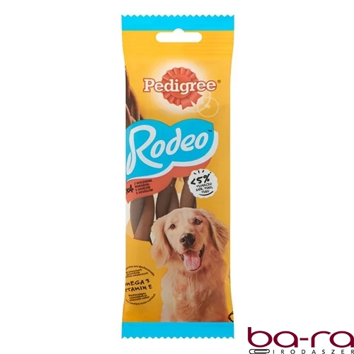 Állateledel jutalomfalat PEDIGREE Rodeo kutyáknak marha 70 g