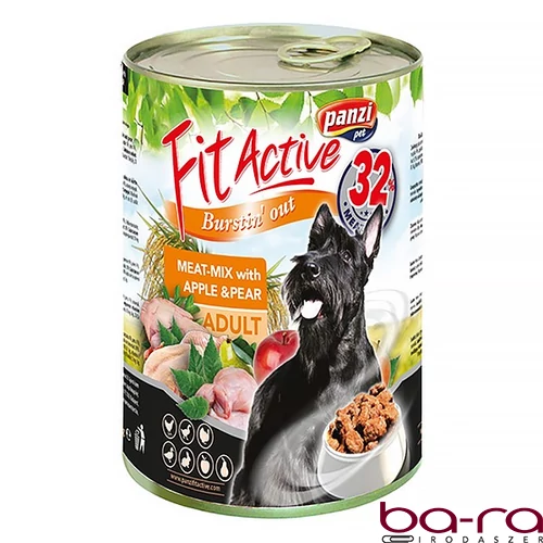 Állateledel konzerv PANZI FitActive kutyának hús-mix 1240 g