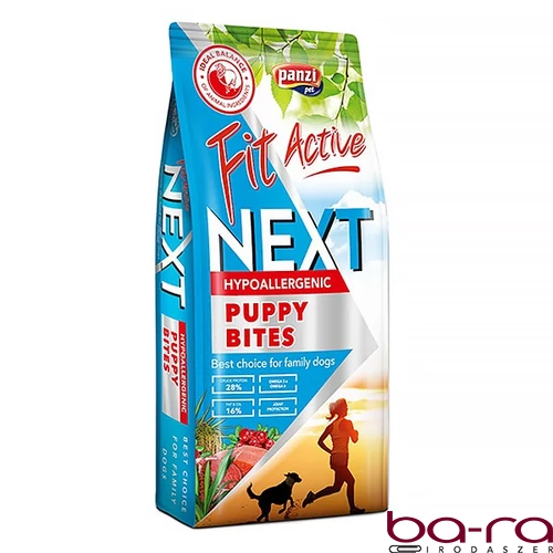 Állateledel száraz PANZI FitActive Next Hypoallergén kölyök kutyáknak 15 kg