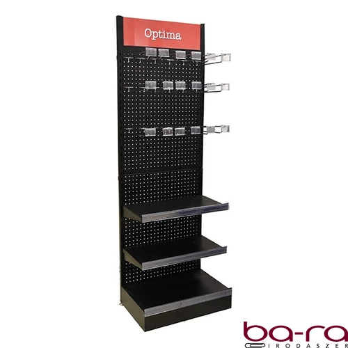 Állvány Optima fém fekete