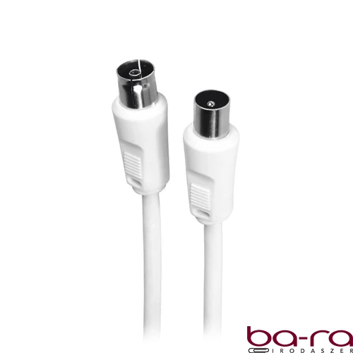 Antenna kábel HAMA Eco 75 dB 5m fehér