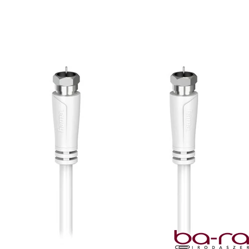 Antenna kábel HAMA F-F 90 dB 1,5m fehér