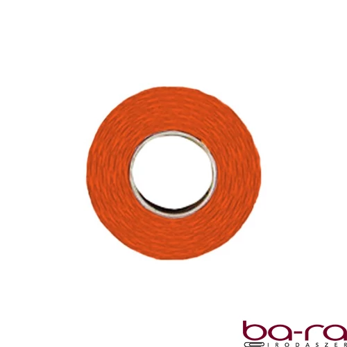 Árazószalag FORTUNA 32x19 mm perforált piros 10 tekercs/csomag