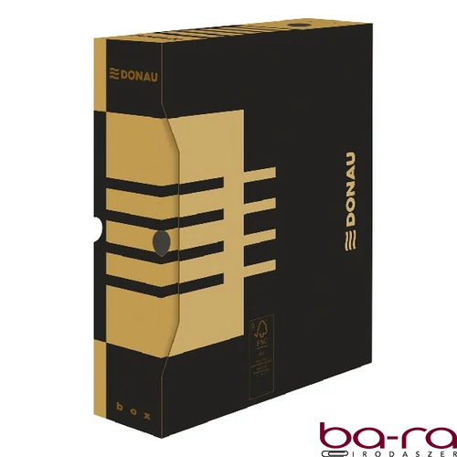 Archiváló doboz DONAU A/4 80 mm karton barna