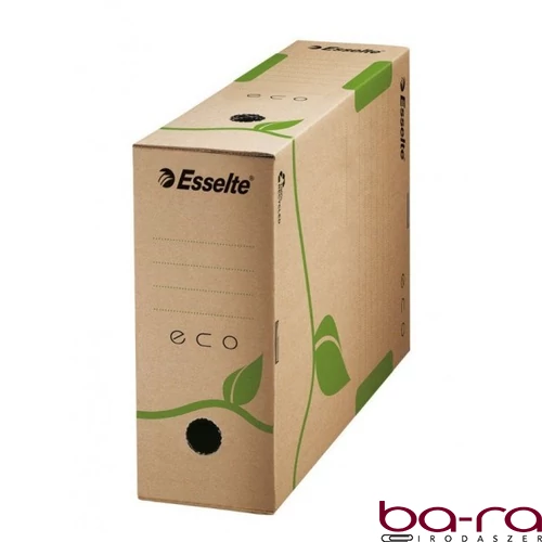 Archiváló doboz ESSELTE Eco A/4 100 mm karton barna újrahasznosított