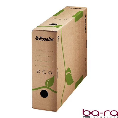 Archiváló doboz ESSELTE Eco A/4 80 mm karton barna újrahasznosított