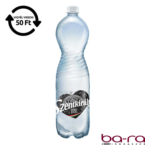 Ásványvíz extra szénsavas SZENTKIRÁLYI 1,5L DRS