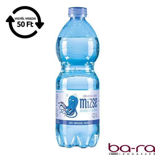 Ásványvíz szénsavas MIZSE 0,5L DRS