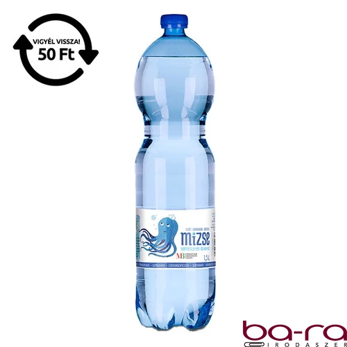 Ásványvíz szénsavas MIZSE 1,5L DRS