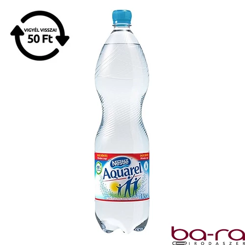 Ásványvíz szénsavas NESTLÉ AQUAREL 0,5L DRS