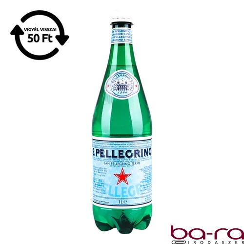 Ásványvíz szénsavas SANPELLEGRINO 1L DRS