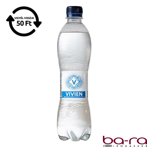 Ásványvíz szénsavas VIVIEN 0,5L DRS