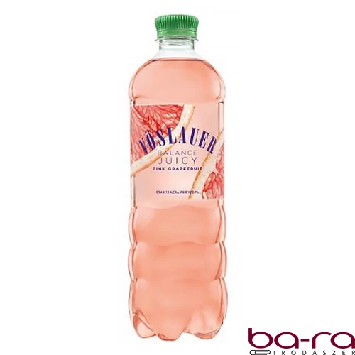 Ásványvíz szénsavas VÖSLAUER Balance Juicy pink grapefruit 0,75L DRS
