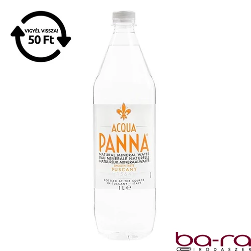 Ásványvíz szénsavmentes ACQUA PANNA 1L DRS