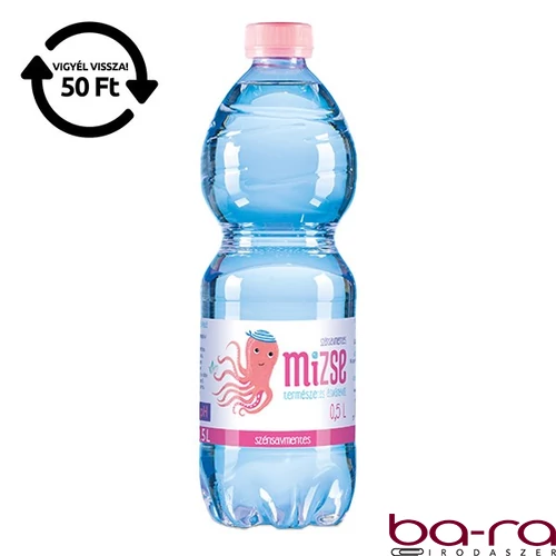Ásványvíz szénsavmentes MIZSE 0,5L DRS