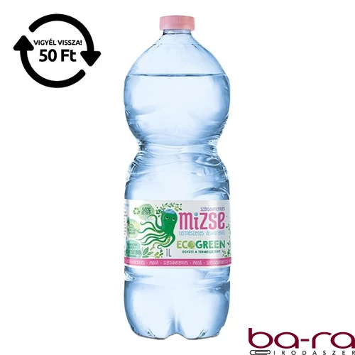 Ásványvíz szénsavmentes MIZSE Ecogreen 1L DRS