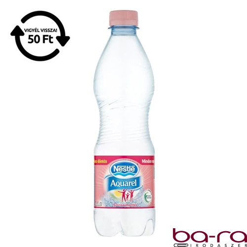 Ásványvíz szénsavmentes NESTLÉ AQUAREL 0,5L DRS