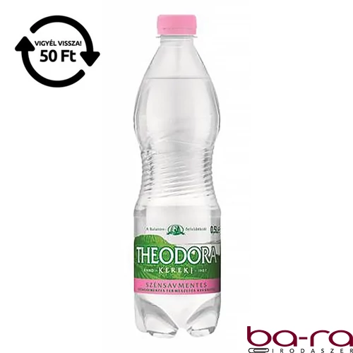 Ásványvíz szénsavmentes THEODORA 0,5L DRS