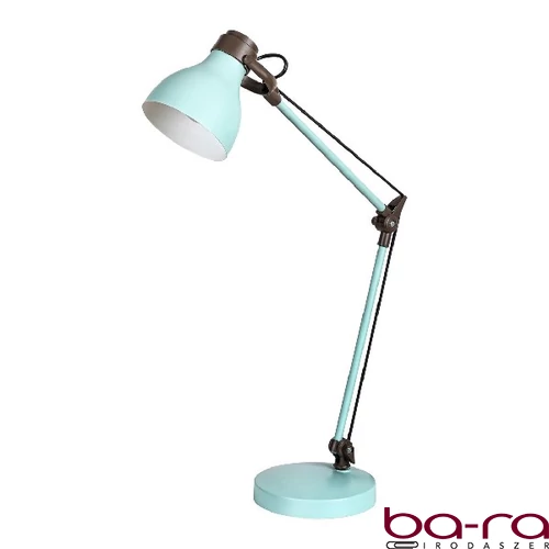 Asztali lámpa RÁBALUX Carter halogén E14 1xmax 11W fém menta/barna