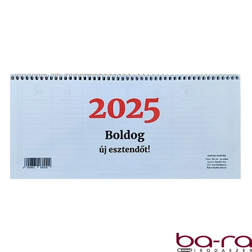 Asztali naptár TA24 2025.
