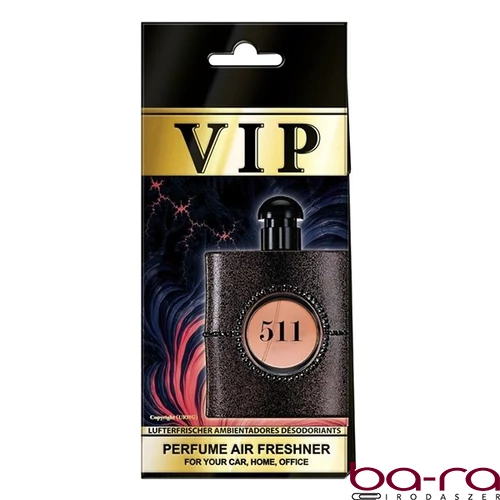 Autó illatosító VIP 511 Black opium