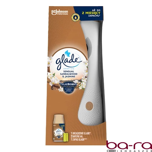 Automata légfrissítő GLADE Szantálfa & Jázmin 250ml