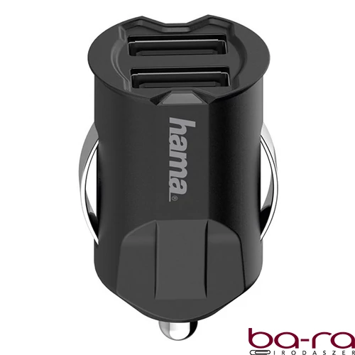 Autós töltő HAMA 2xUSB 2,1A 10,5W