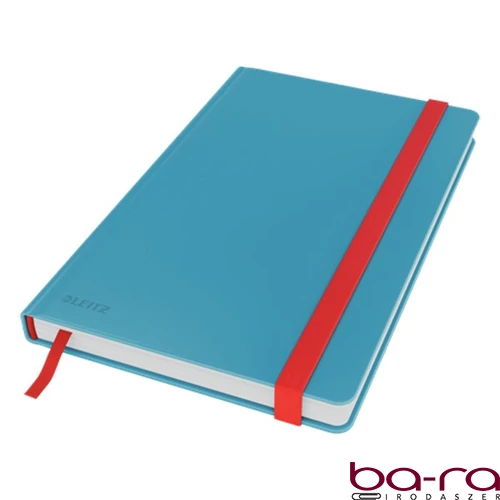 Beírókönyv kockás LEITZ A/5 80 lapos Cosy Soft Touch keményfedeles nyugodtkék