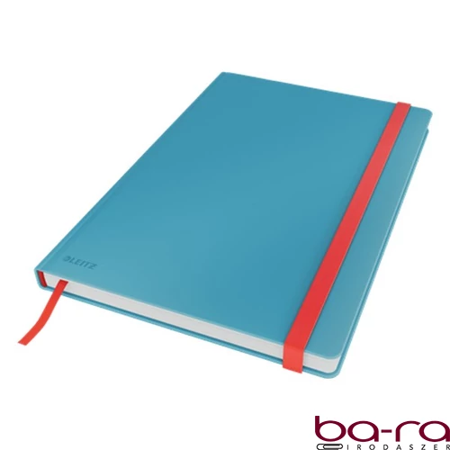 Beírókönyv vonalas LEITZ B/5 80 lapos Cosy Soft Touch keményfedeles nyugodtkék