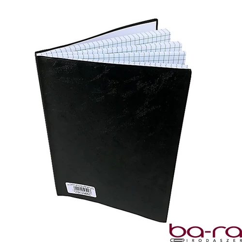 Beírókönyv kockás PVC A/4 100 lapos