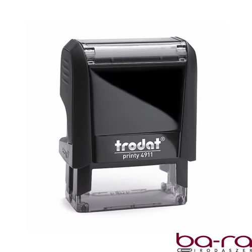 Bélyegző TRODAT Printy 4.0 4911 eco-fekete ház fekete párna