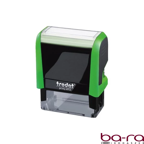 Bélyegző TRODAT Printy 4.0 4912 almazöld ház fekete párna
