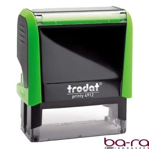 Bélyegző TRODAT Printy 4.0 4912 almazöld ház kék párna