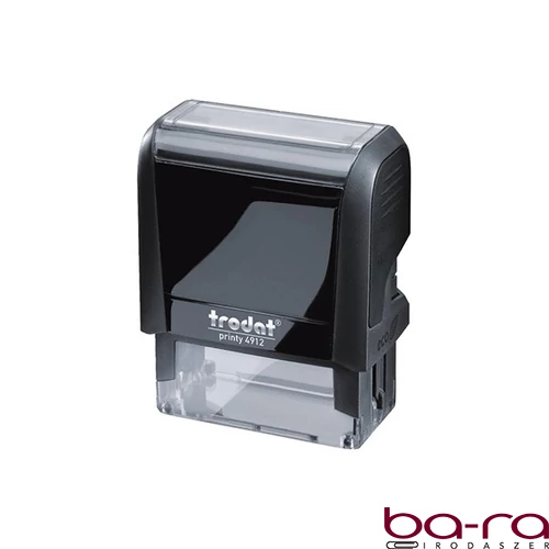 Bélyegző TRODAT Printy 4.0 4912 eco-fekete ház fekete párna