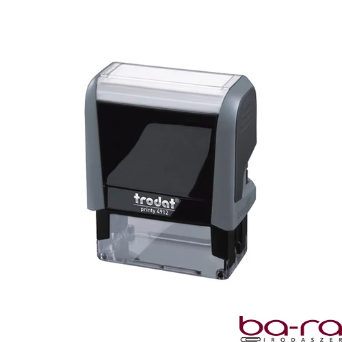 Bélyegző TRODAT Printy 4.0 4912 eco-szürke ház fekete párna