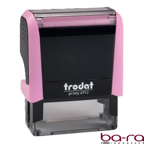 Bélyegző TRODAT Printy 4.0 4912 pink ház kék párna