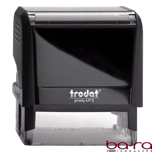 Bélyegző TRODAT Printy 4.0 4915 fekete ház fekete párna