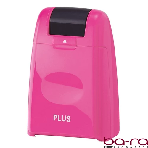 Bélyegző roller PLUS adatvédelmi szöveget titkosító 26 mm x 50 m pink