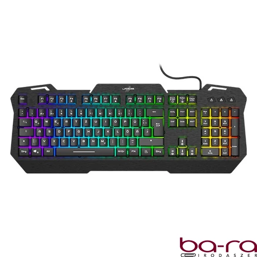 Billentyűzet vezetékes URAGE Exodus 450METAL RGB fekete
