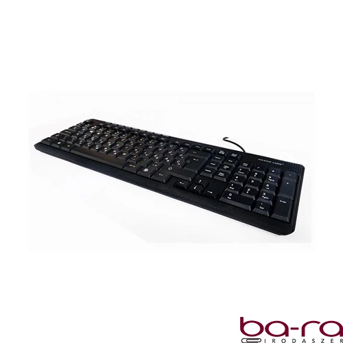 Billentyűzet vezetékes SILVERLINE KB-MM818 USB fekete
