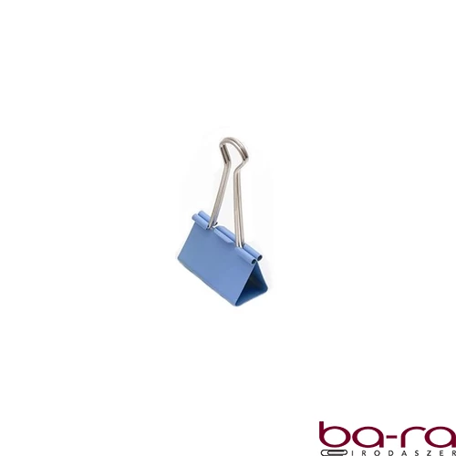 Binder csipesz 19mm színes 12 darabos