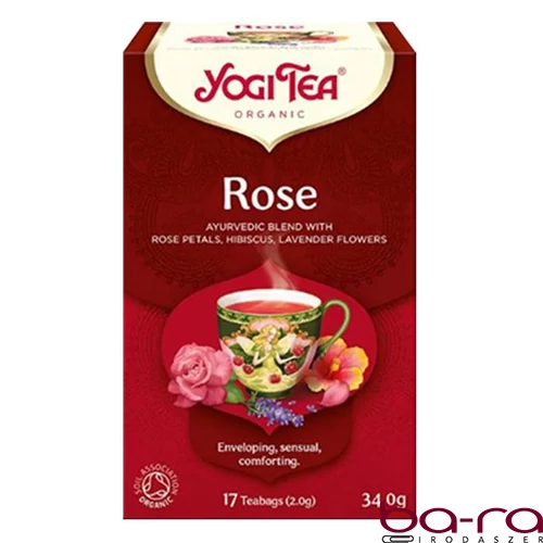 Bio tea YOGI TEA Rózsa 17 filter/doboz