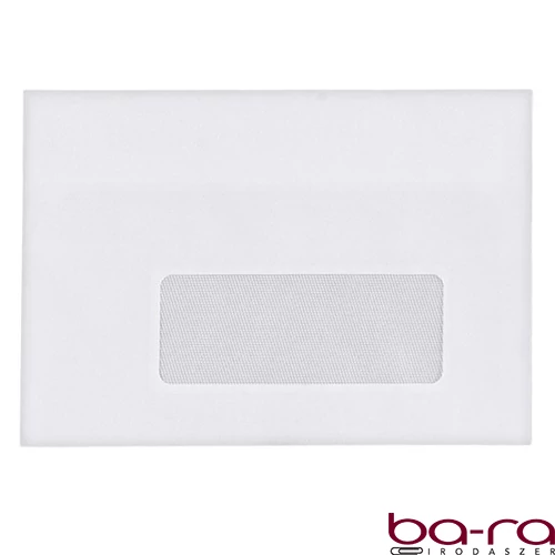 Boríték GPV LC/6 öntapadós bélésnyomott 114x162mm jobb ablakos 35x90mm J28A20 1000 darabos