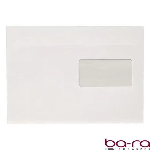 Boríték GPV LC/5 szilikonos bélésnyomott 162x229mm jobb ablakos 35x90 J28A20 500 darabos