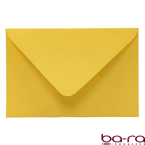 Boríték színes KASKAD LC/5 enyvezett 162x229mm 57 citromsárga 25 darabos