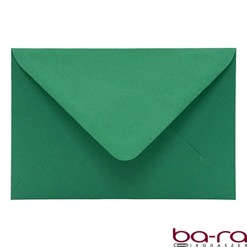 Boríték színes KASKAD LC/5 enyvezett 162x229mm 63 sötétzöld 25 darabos