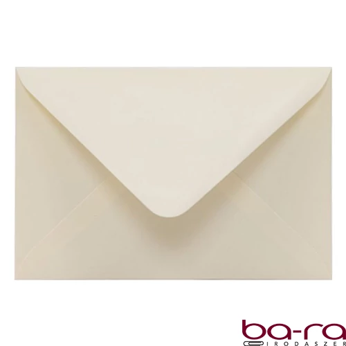 Boríték színes KASKAD LC/6 enyvezett 114x162mm 12 vanilia 50 darabos