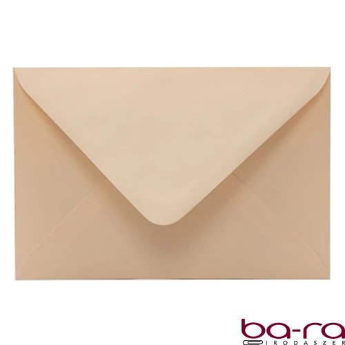 Boríték színes KASKAD LC/6 enyvezett 114x162mm 13 krém 50 darabos